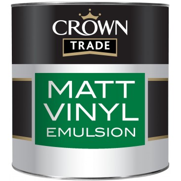 Peinture Crown Trade Matt Vinyl Emulsion